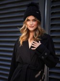 Schwarze Damen-Wintermütze C10 – Online-Shop – Boutique